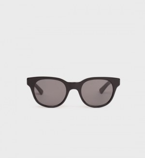 Women's Sporty And Rich Frame N.02 Eyewear Black / Black | 4OgW7Iv8AdS