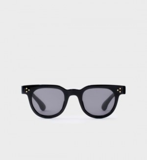 Women's Sporty And Rich Frame N.04 Eyewear Black | 3ZjXCQ6e78S