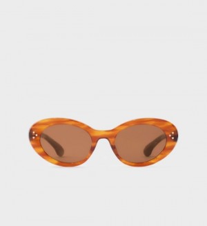 Women's Sporty And Rich Frame N.05 Eyewear Havana | ZyEYE5FglCk