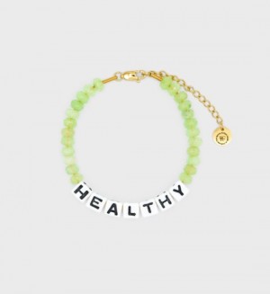 Women's Sporty And Rich Healthy Pearl/Bead Bracelet Jewelry Green | 39oQGvOoH0H