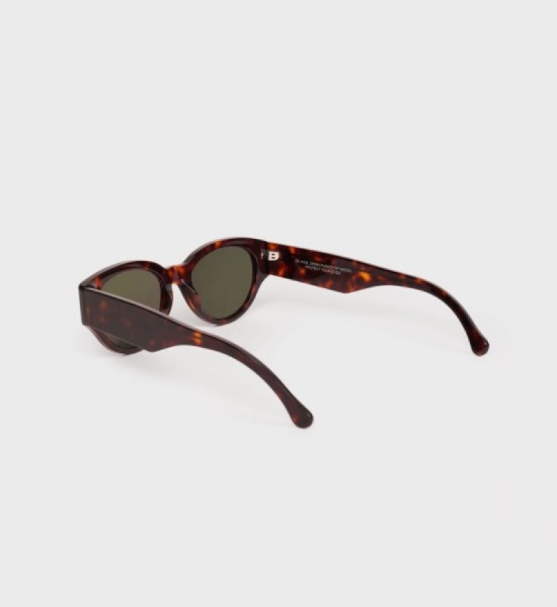 Women's Sporty And Rich Frame N.01 Eyewear Green | VinETk21Sum