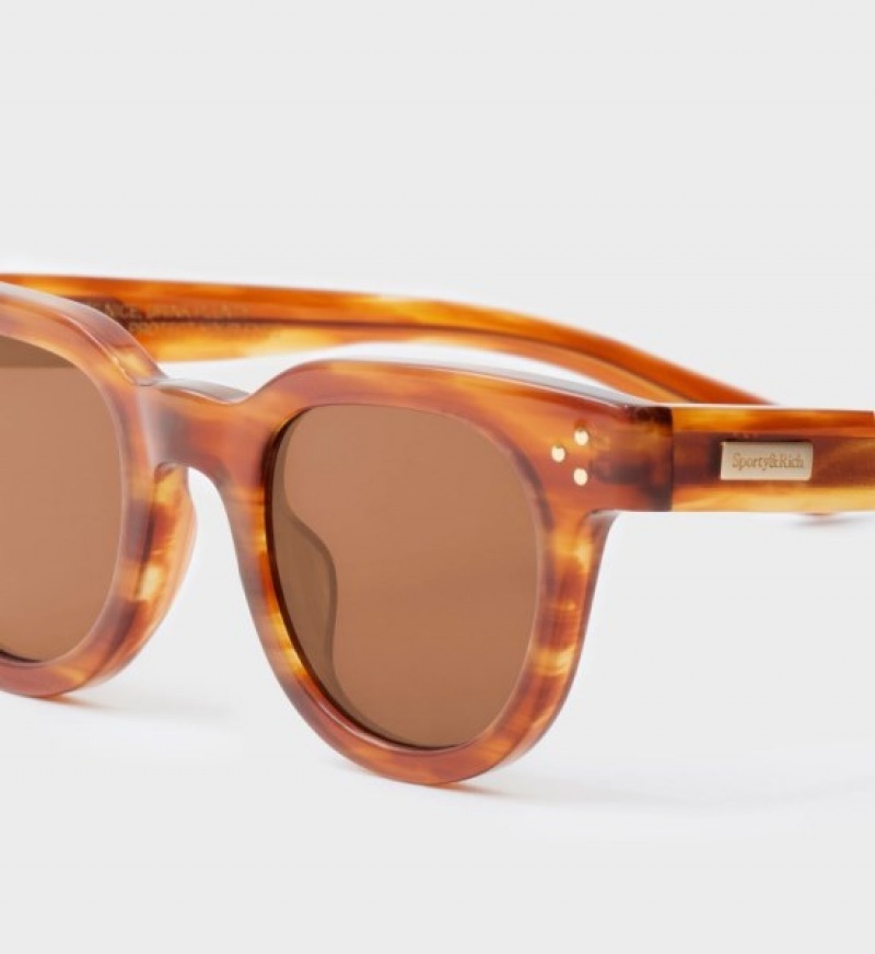 Women's Sporty And Rich Frame N.04 Eyewear Havana | wOCcIwcZCtV