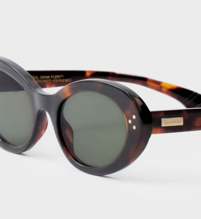 Women's Sporty And Rich Frame N.05 Eyewear Tortoise | jvnk4ybAgGe