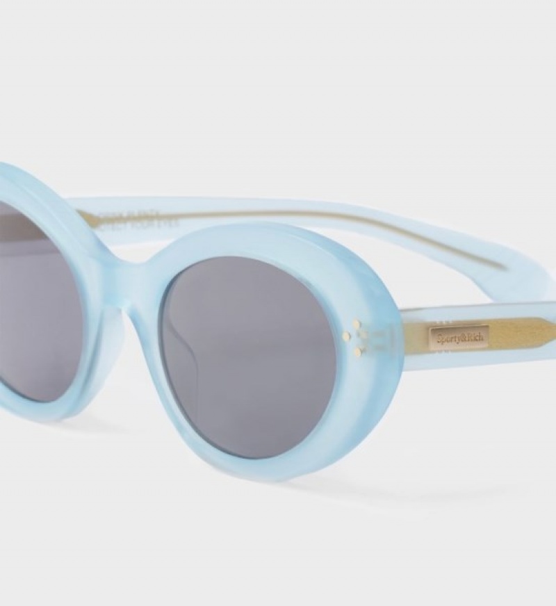 Women's Sporty And Rich Frame N.05 Eyewear Blue | nnsPYKiIHqj