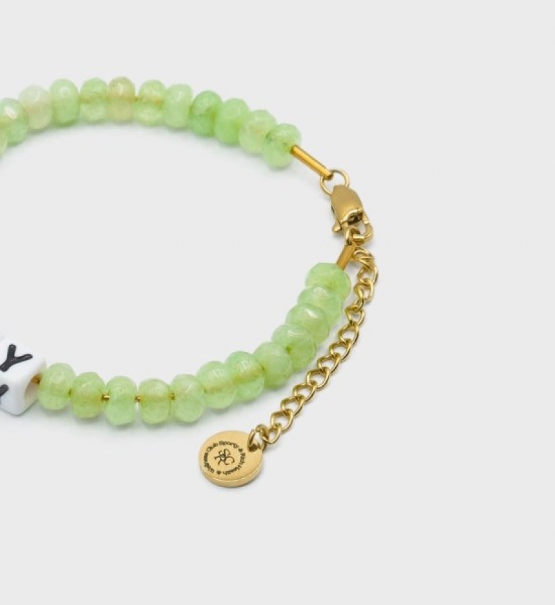 Women's Sporty And Rich Healthy Pearl/Bead Bracelet Jewelry Green | 39oQGvOoH0H