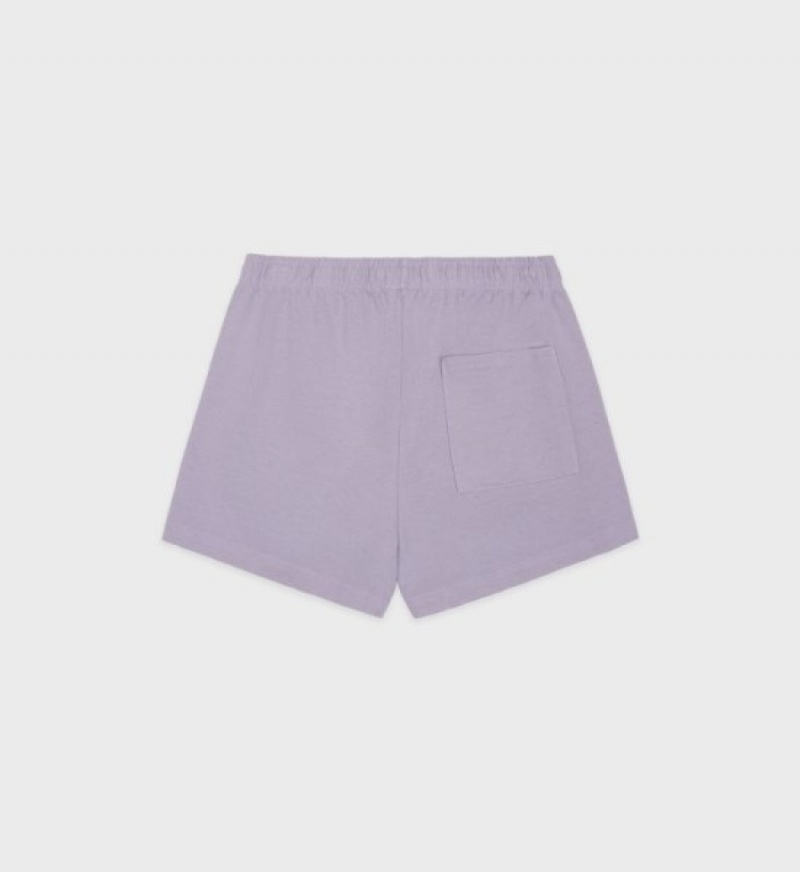 Women's Sporty And Rich Vendome Disco Shorts Purple / White | tVlLhu5Kt1E